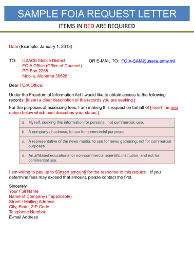 302493715-sample-foia-request-letter-united-states-army-sam-usace-army