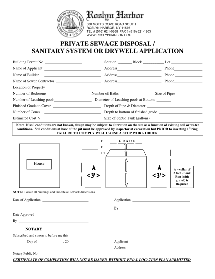 30276141-sanitary-permit-application-incorporated-village-of-roslyn-harbor