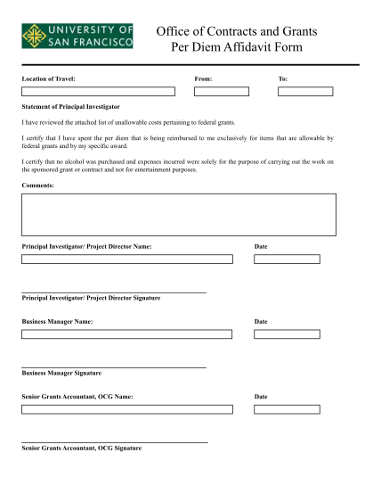 303726042-office-of-contracts-and-grants-per-diem-affidavit-form