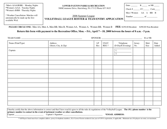 10 registration form template word Free to Edit Download Print