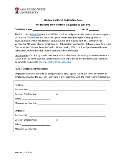 127 Background Check Form page 2 Free to Edit Download Print CocoDoc