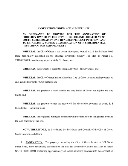 30453819-annexation-ordinance-number-2-2011-an-city-of-greer-cityofgreer