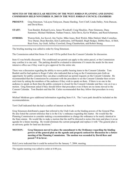 30550091-minutes-of-the-regular-meeting-of-the-west-jordan-planning-and-zoning-commission-held-november-19-2003-in-the-west-jordan-cou