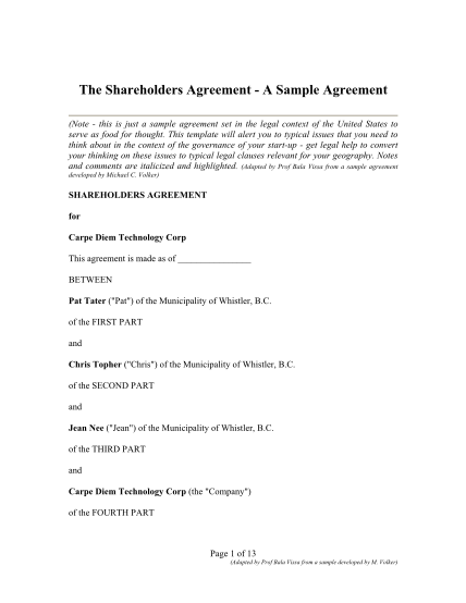 305575752-session-4-the-shareholders-agreement-sampledoc-faculty-insead