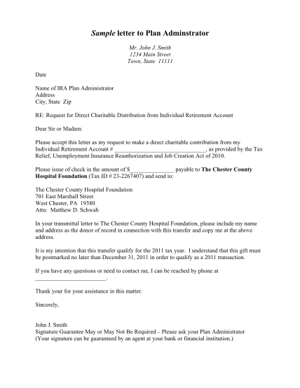 305965338-sample-letter-to-ira-plan-adminstrator-chester-county-hosp-chestercountyhospital