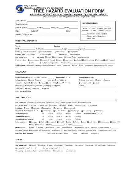 30617408-fillable-tree-hazard-evaluation-form-seattle