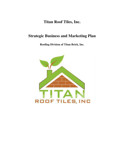 306177385-titan-roof-tiles-inc-strategic-business-and-marketing-plan