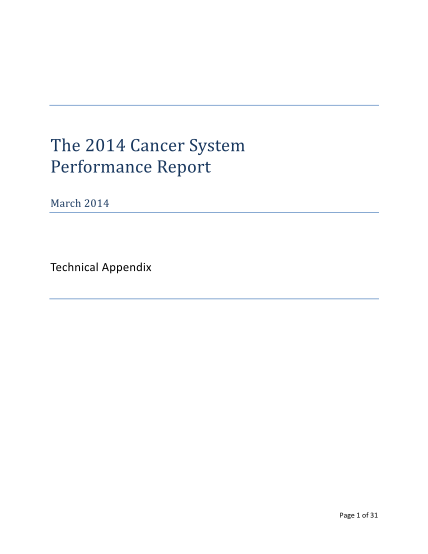 306345423-the-2014-cancer-system-performance-report-march-2014
