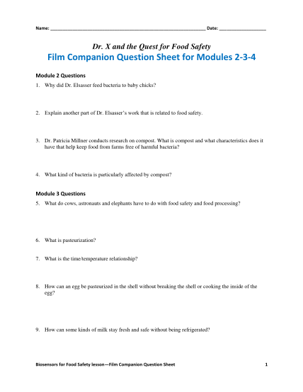 306492377-dr-x-and-the-quest-for-food-safety-worksheet-answer-key