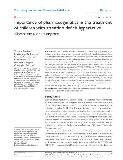 307043553-pgpm-36782-use-of-pharmacogenetics-in-the-treatment-of-children-with-pharmacogenetics-in-treatment-of-adhd