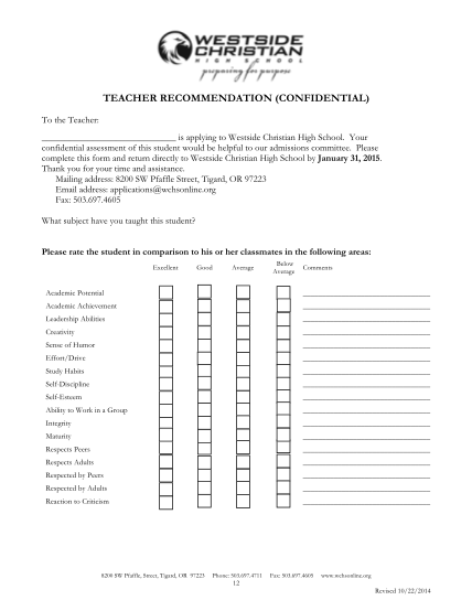 307306551-teacher-recommendation-confidential-wchsonline