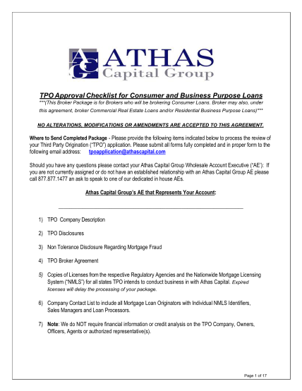 307678610-tpo-approval-checklist-for-consumer-and-business-purpose-loans