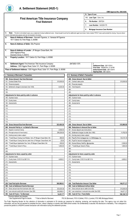 hud 1 excel template