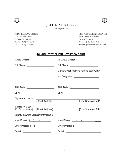 307815020-bankruptcy-client-interview-form-joel-k-mitchell-attorney-at