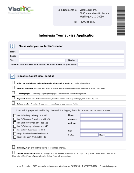 30888-fillable-fillable-tourist-visa-application-for-indonesia-form