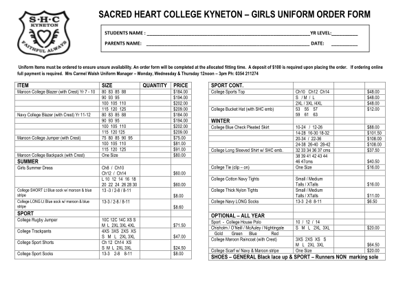 309747461-sacred-heart-college-kyneton-girls-uniform-order-form