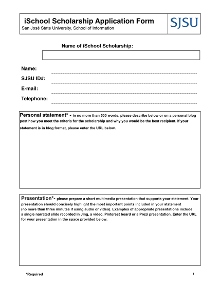 310199715-ischool-scholarship-application-form-ischool-sjsu