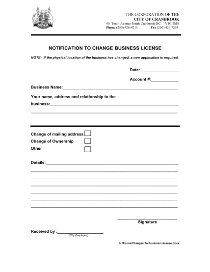 310515010-notification-to-change-business-license