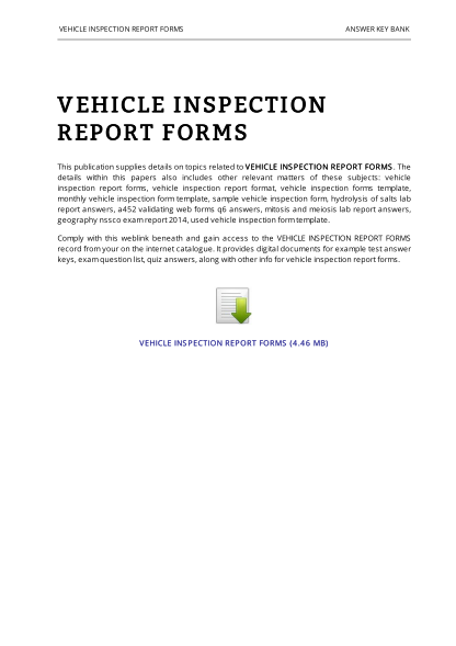 310897036-vehicle-inspection-report-forms-answer-key-bank