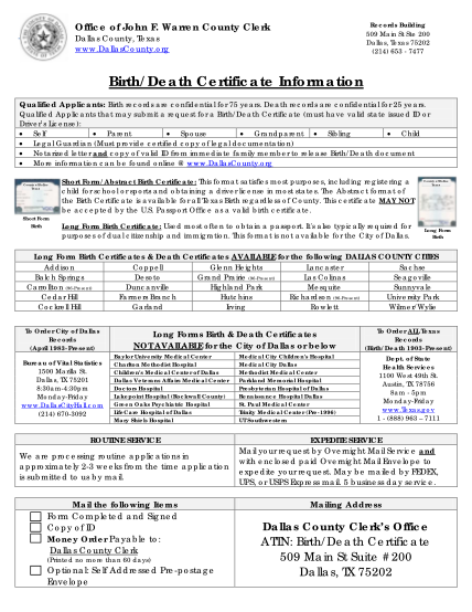 310985396-birthdeath-certificate-information-dallas-county-texas-dallascounty