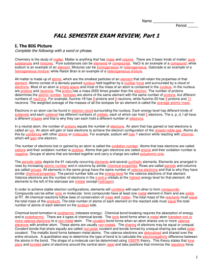 31158695-fall-semester-exam-review-part-1