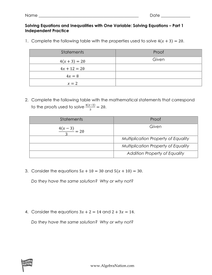 311867192-name-date-solving-equations-and-inequalities-with-one-variable-solving-equations-part-1-independent-practice-1-coralgablescavaliers
