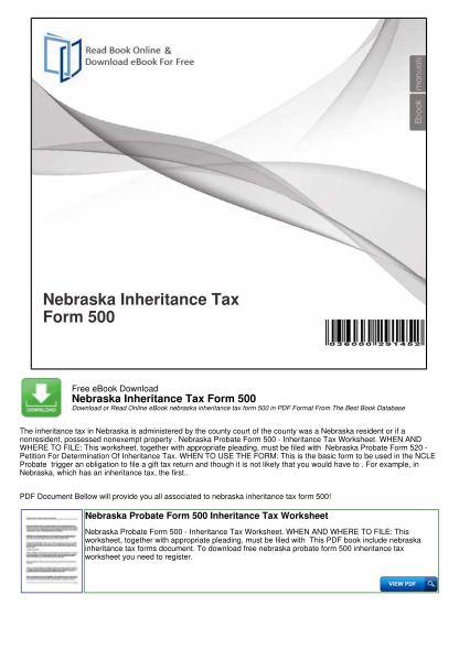312572021-nebraska-inheritance-tax-worksheet-form-500