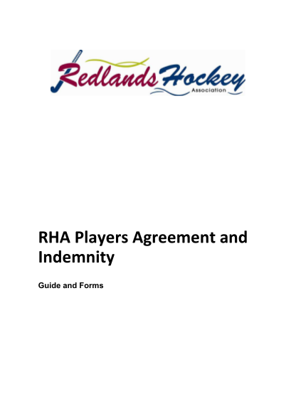 312702134-rha-players-agreement-and-indemnity-guide-and-forms