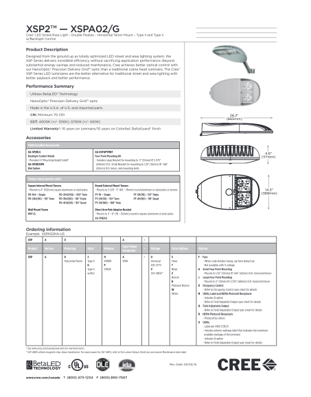 313020579-cree-xsp-series-led-streetarea-spec-sheet-xsp2-led-street-light-luminaire-xsp-series-luminaire-spec-sheets-safety-mounting-electrical-wiring-adjusting-light-output-learn-more