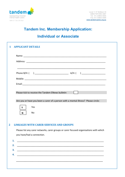 313423961-tandem-inc-membership-application-individual-or-associate-tandemcarers-org
