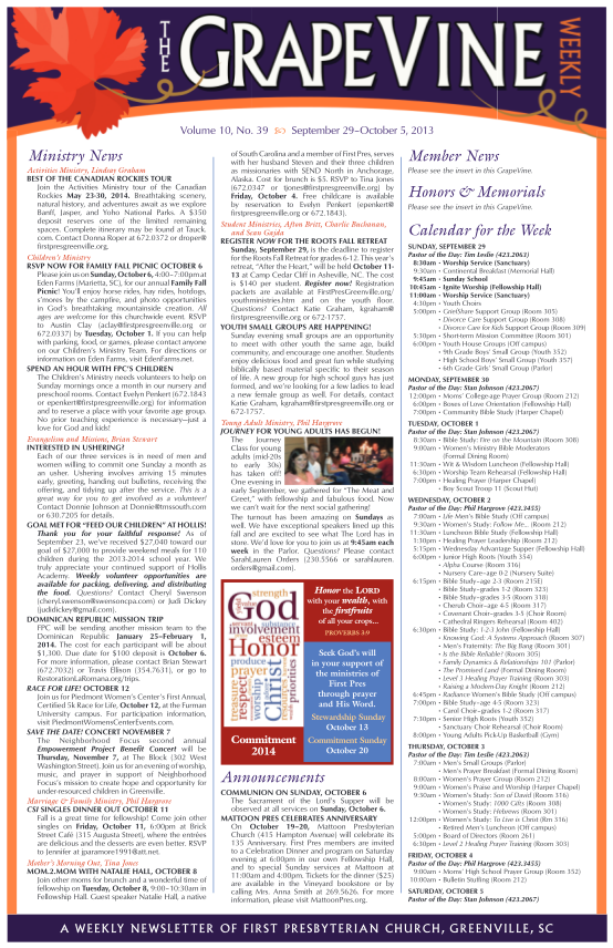 313942564-ministry-news-member-news-honors-memorials-calendar-for-firstpresgreenville