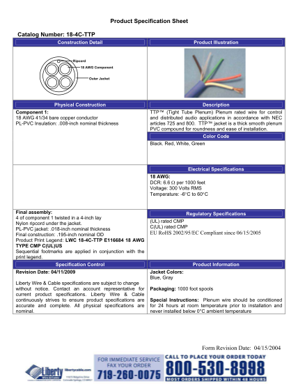 31466098-product-specification-sheet-catalog-number-18-4c-ttp-construction-detail-product-illustration-ripcord-18-awg-component-outer-jacket-physical-construction-component-1-18-awg-4134-bare-copper-conductor-pl-pvc-insulation