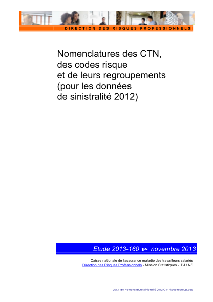 315124687-nomenclatures-des-ctn-des-codes-risque-et-de-leurs-regroupements-pour-les-donnes-de-sinistralit-2012-2013-160