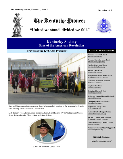 315187904-the-kentucky-pioneer-volume-11-issue-7-december-2015-the-kentucky-pioneer-united-we-stand-divided-we-fall-kyssar