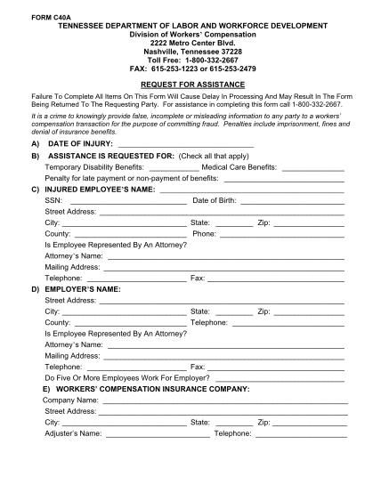 31529670-form-c40-tennessee-department-of-labor-and