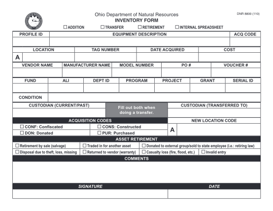 31546418-dnr-8800-inventory-form-ohio-department-of-natural-resources
