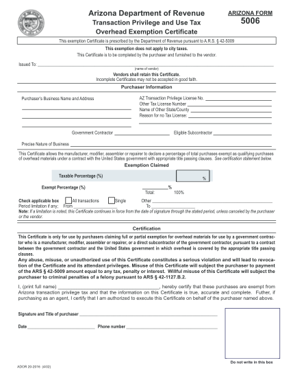 31550729-download-arizona-exemption-certificate-form-5006-taxratescom