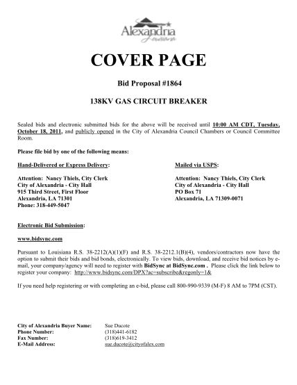 31568580-cover-page-bid-proposal-1864-138kv-gas-circuit-breaker