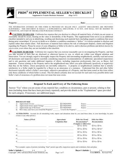 315717167-prds-supplemental-sellers-checklist-tuscanyrecom