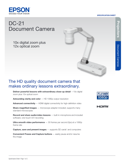 316455765-specification-sheet-the-hd-quality-document-camera-that-makes-ordinary-lessons-extraordinary