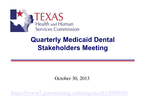 316585743-quarterly-medicaid-dental-stakeholders-meeting-tda