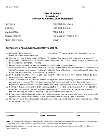31673082-monthly-tax-payment-form-town-of-bashaw