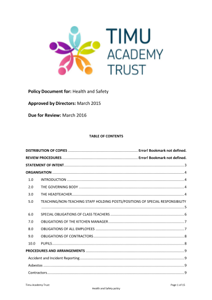 317096598-policy-document-for-health-and-safety-timu-academy-timuacademytrust-org