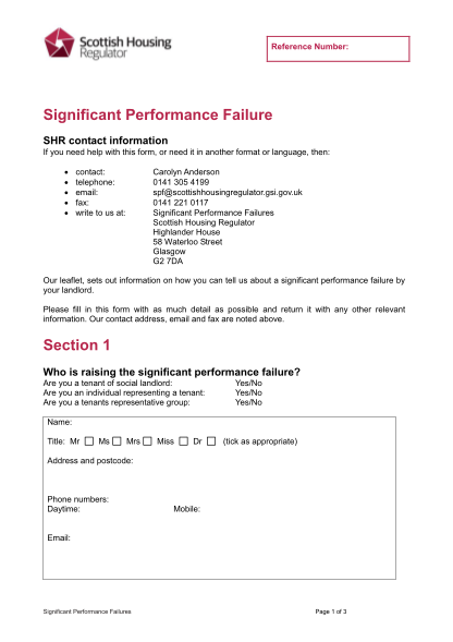 317343417-significant-performance-failure-forthhaorguk-forthha-org