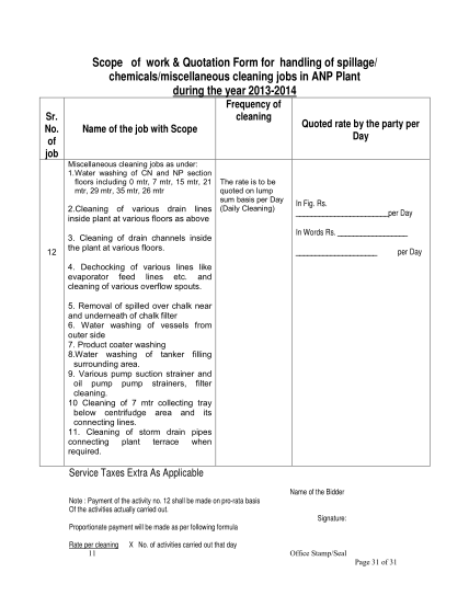 31772962-scope-of-work-amp-quotation-form-for-handling-of-spillage-chemicals