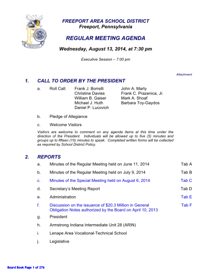 317854173-regular-meeting-agenda-port-area-school-district