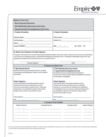 31796004-waiver-form-for-non-covered-services-empire-blue-cross-blue