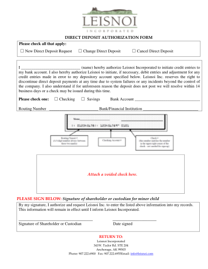 31800216-direct-deposit-authorization-form-leisnoi-inc