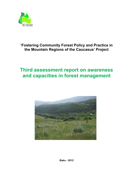 318064441-third-assessment-report-on-awareness-and-capacities-in-rec-caucasus