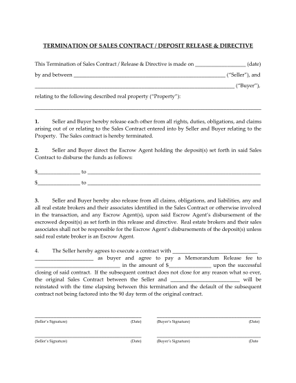 318257506-termination-of-sales-contract-deposit-release-directive